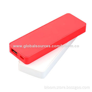 Universal 4,000mAh USB Phone Chargers with Polymer Battery Inside for Samsung/HTC/RIM's BlackBerryNew